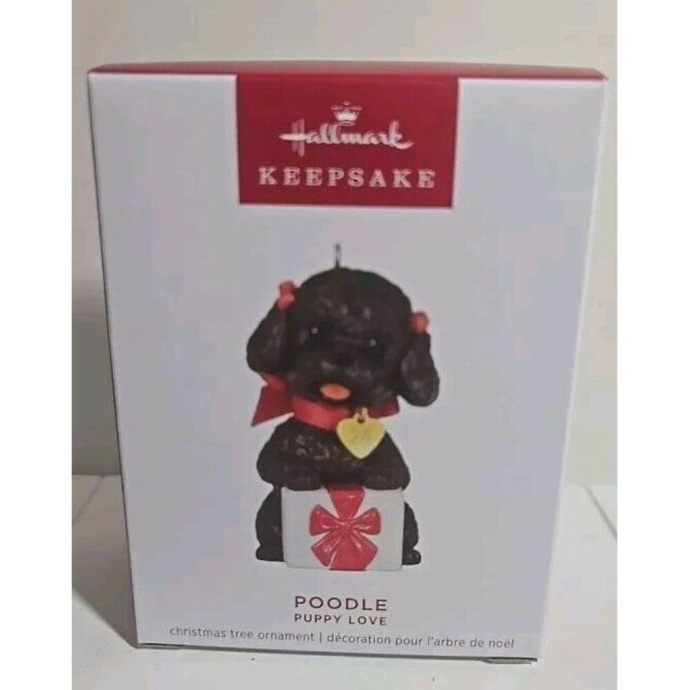 2024 Hallmark‎ Poodle 34th in Puppy Love Series Oenament NIB